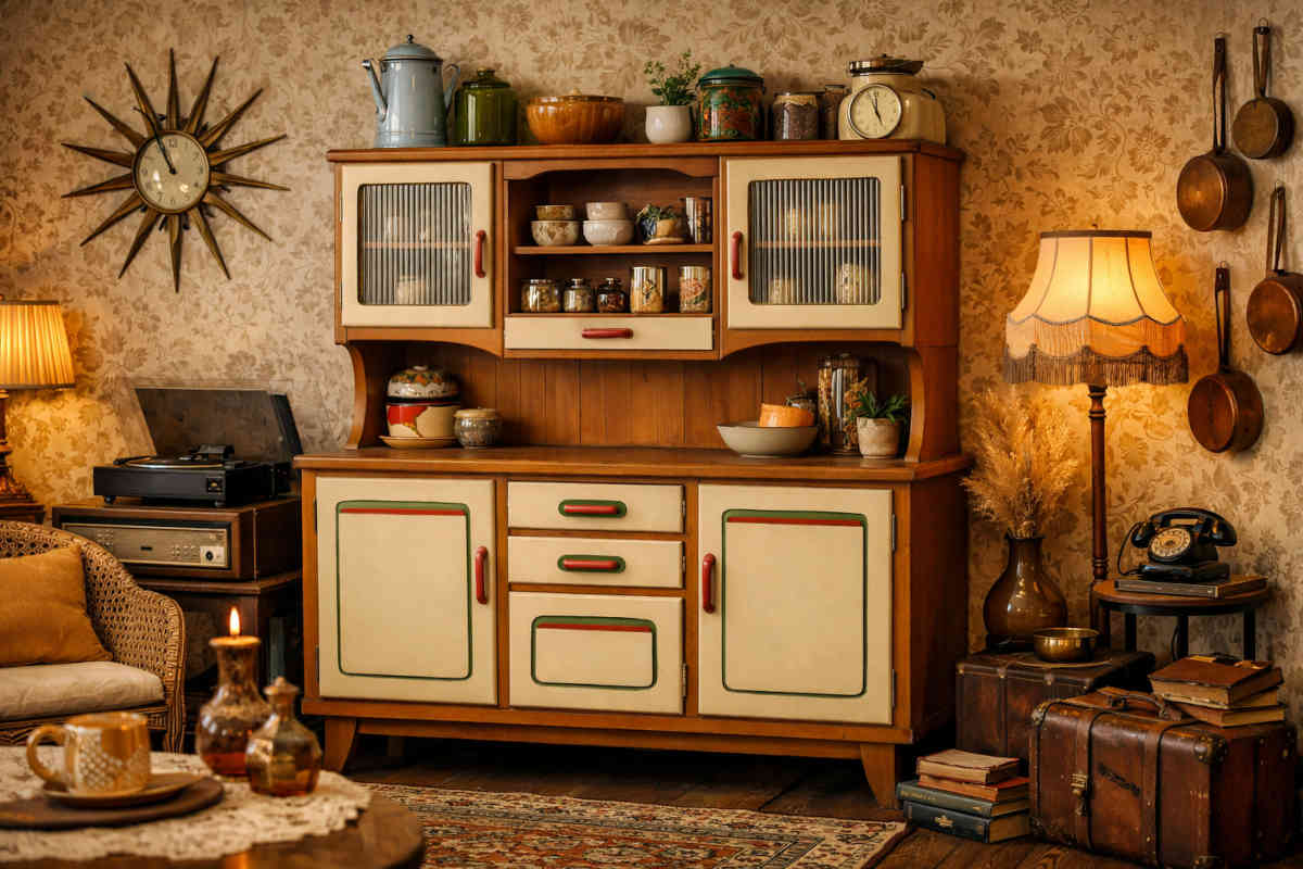 Buffet mado : le meuble ancien qui sublime une décoration vintage