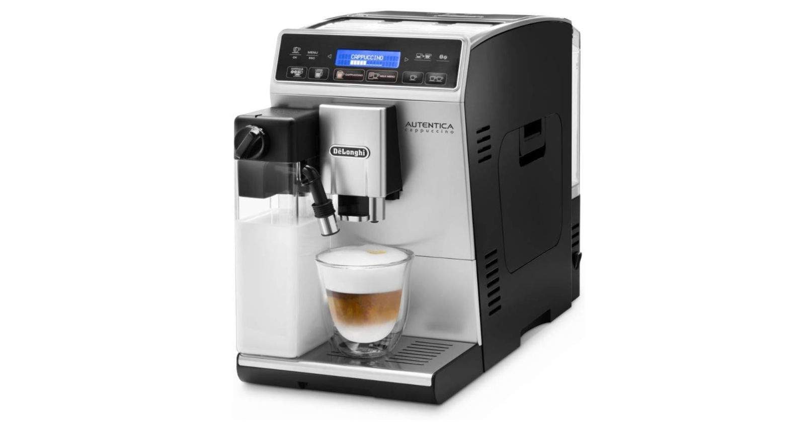 Test Cafetière Delonghi Autentica, Une machine à café à grain compacte avec une multitude de réglages possibles
