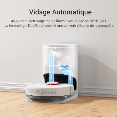 vidange dreame d10 plus