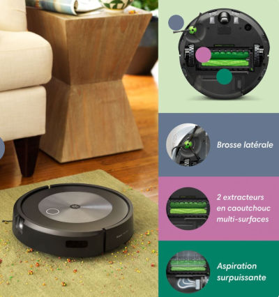 nettoyage Irobot Roomba J7+