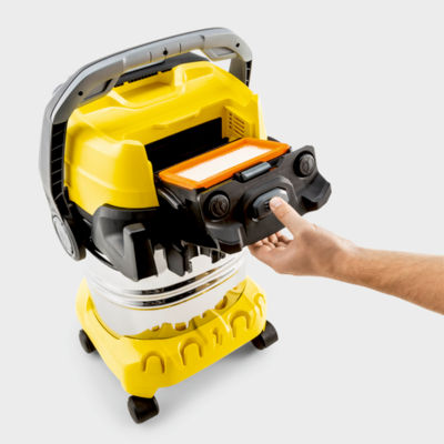 vider filtre Karcher WD6 Premium