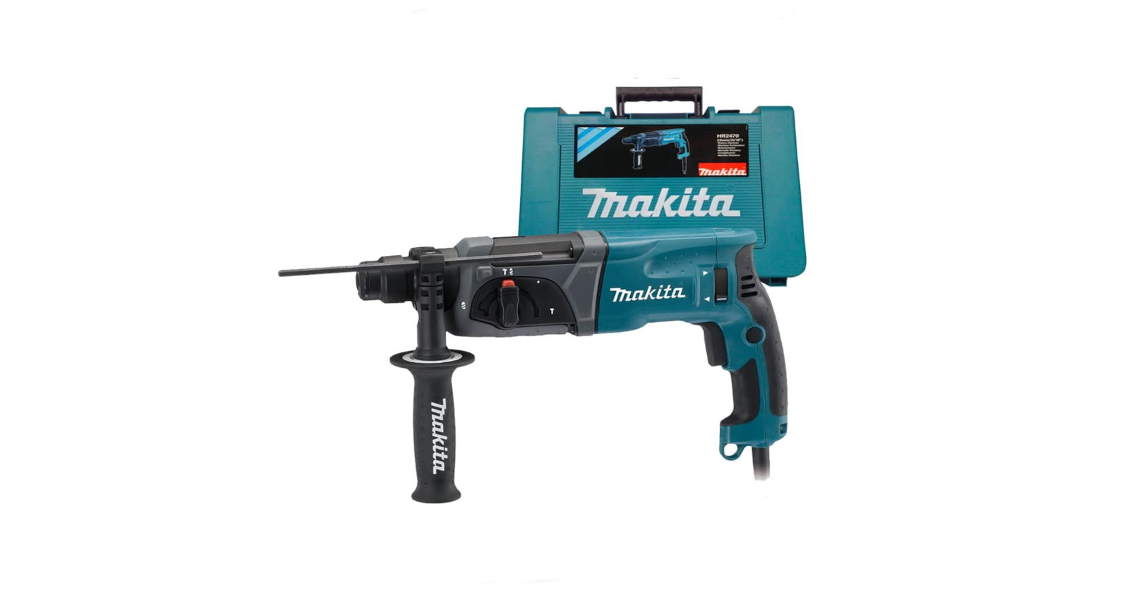 Test Makita SDS-Plus HR2470, Un perforateur burineur polyvalent qui fait aussi office de perceuse