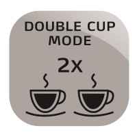 Le mode "Double cup" (2 tasses)