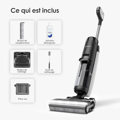 Rouleau à brosse de rechange et filtre d'aspirateur pour aspirateur Tineco  Floor One S5 Steam (2 rouleaux à brosse + 2 filtres HEPA ) : :  Cuisine et Maison