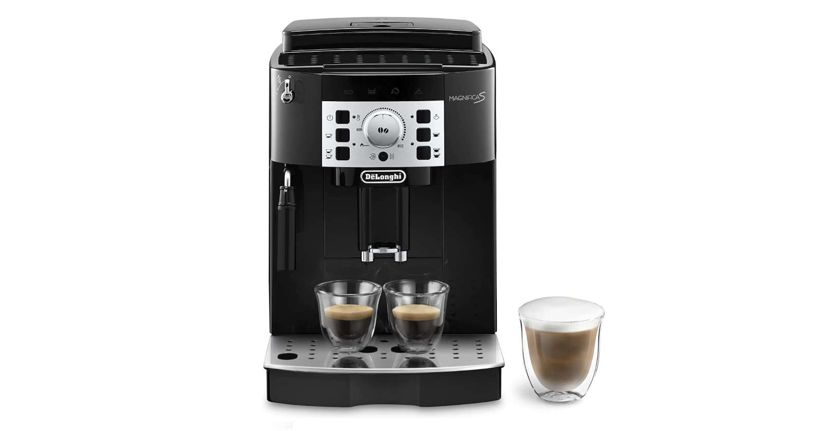 Test Delonghi Magnifica S ECAM 22.140.B, Une machine à café élégante au rapport qualité/prix imbattable