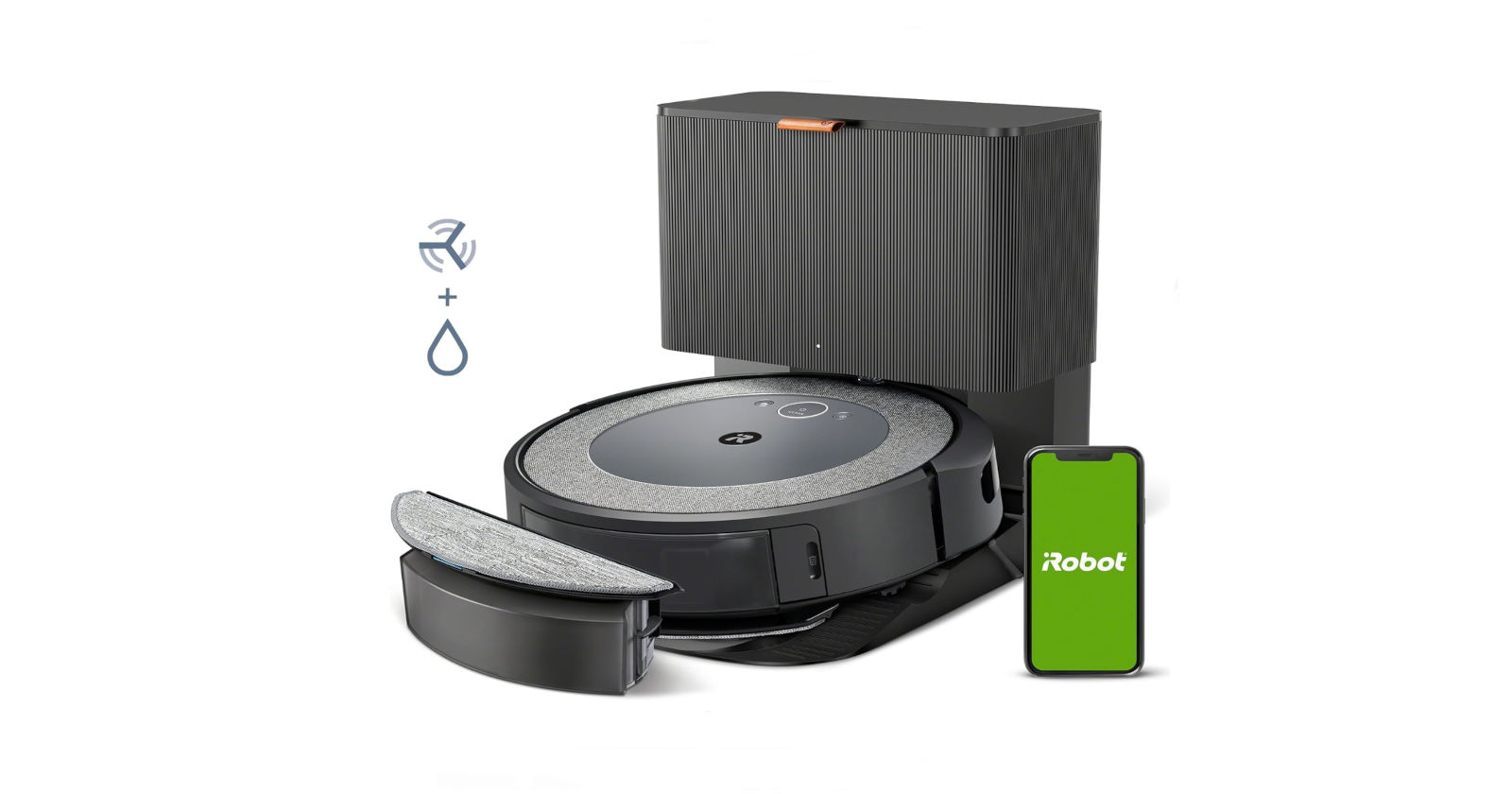 Test irobot i5+, Un robot Roomba qui aspire et lave les sols durs