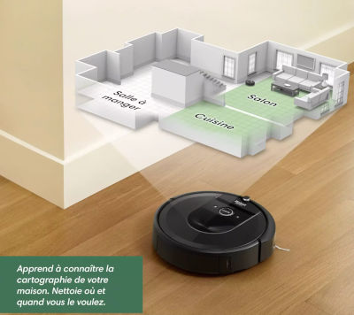 Cartographie iRobot Roomba i7+