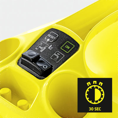 Karcher SC3 Easyfix temps de chauffe