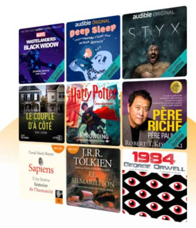 livre audio amazon audible