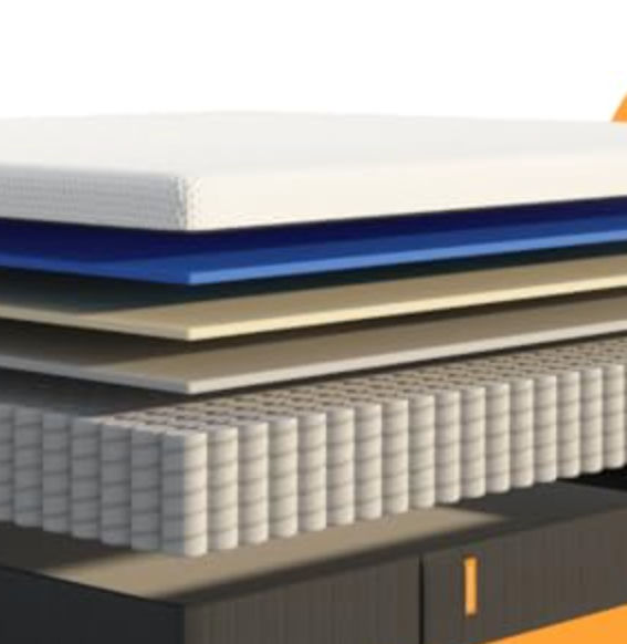 les couches du matelas Emma Hybride 2
