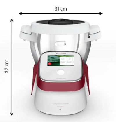 Dimensions Moulinex i Companion Touch XL