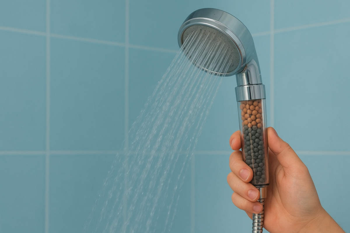 Faut-il acheter un pommeau de douche filtrant  pour éliminer le calcaire et le chlore ?