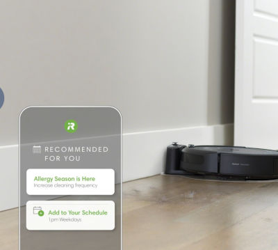 nettoyage personnalisé iRobot Roomba Combo i5+