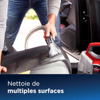 Bissell SpotClean ProHeat nettoyage voiture
